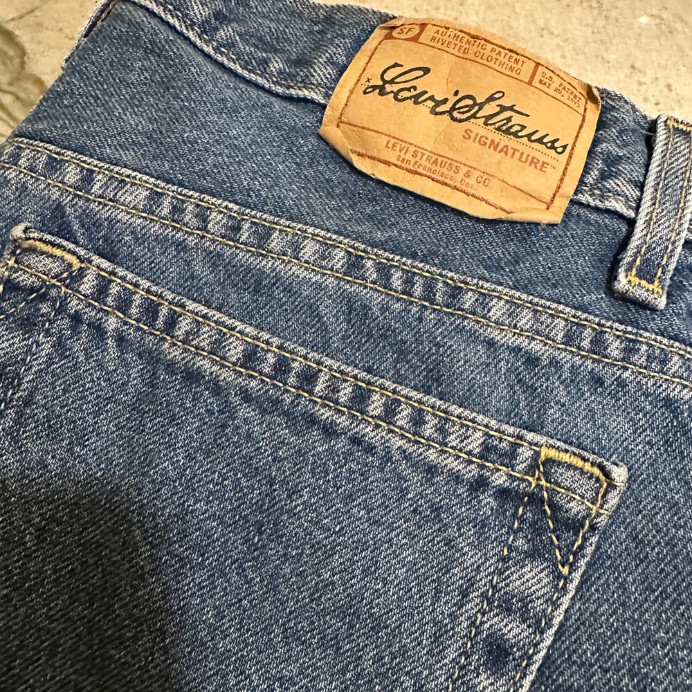 Women's Levi Strauss Signature Relaxed Fit Jeans - Misses 12 Short
